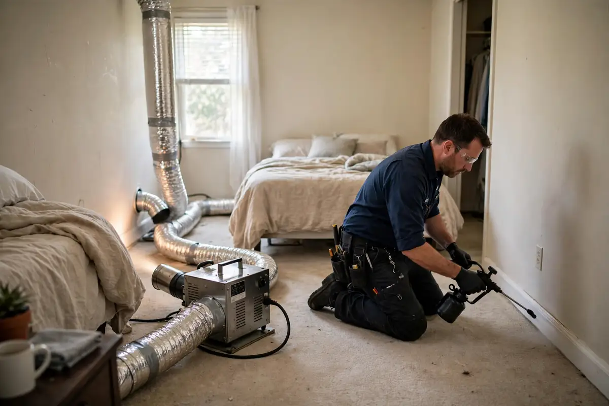 Bed Bug Heat Treatment vs Chemical Treatment in Naples