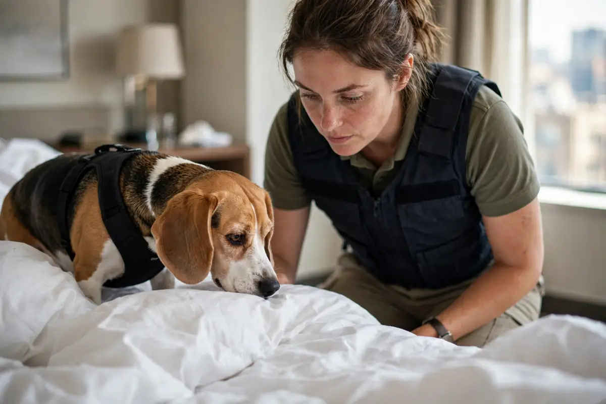 K9 Bed Bug Detection for Naples Hotels